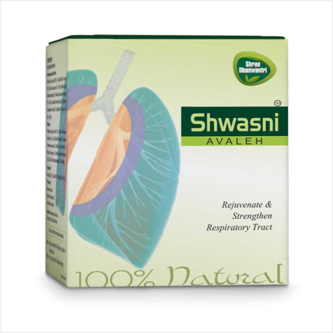 SDH Naturals Shwasni Avaleh provides relief in Throat irritation, For Easy breathing. Chest congestion, Cough, Cold, With the goodness of Dalchini,Mulethi, Munaka