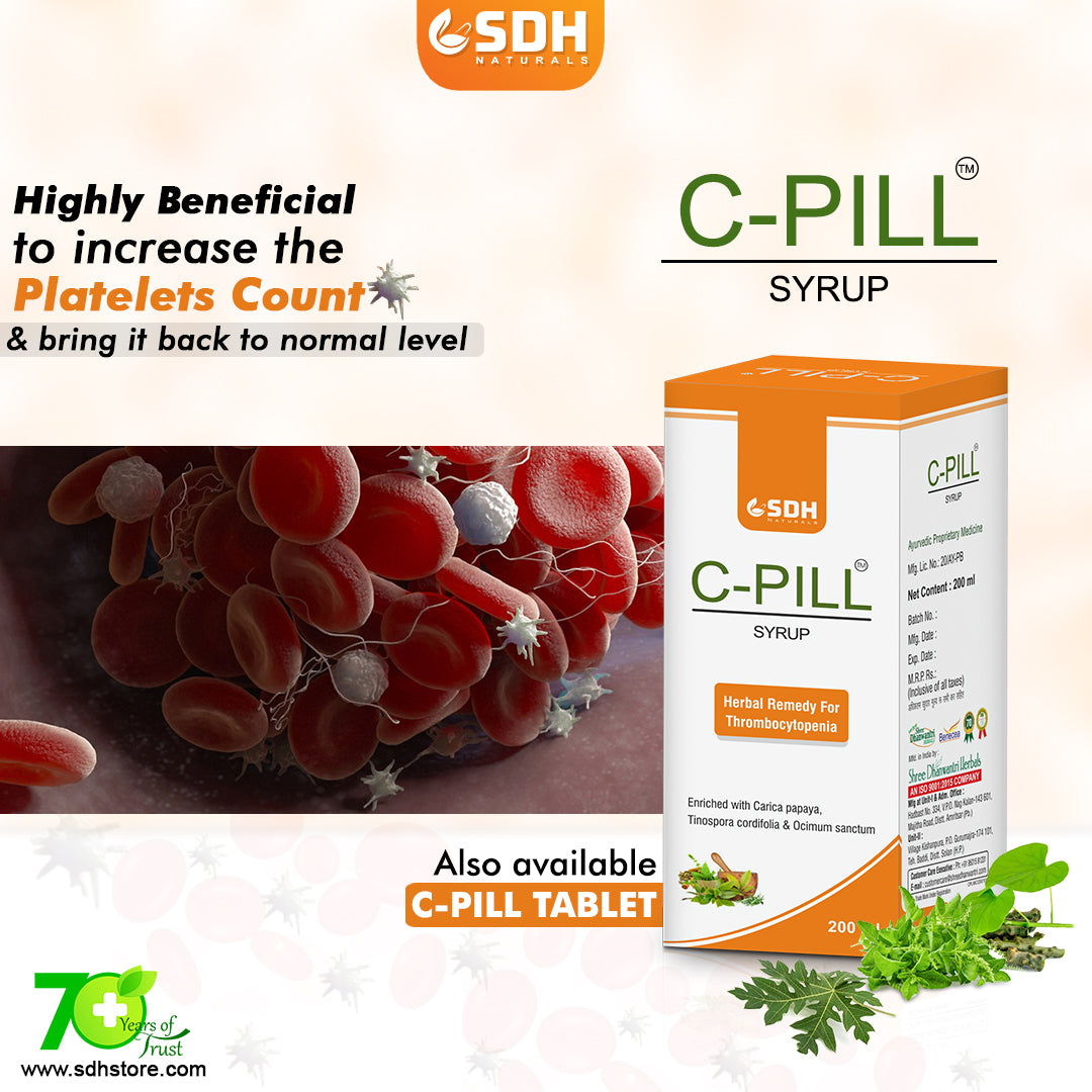 C-Pill Syrup - Elevate Platelet Counts, Boost Immunity!