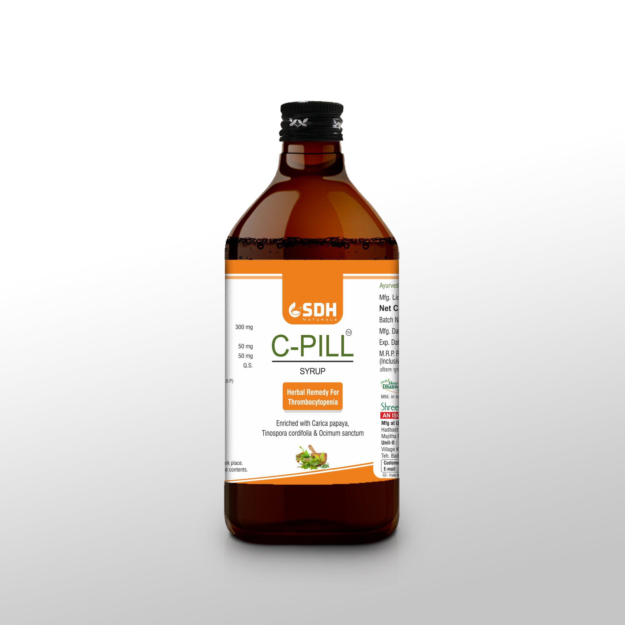 C-Pill Syrup - Elevate Platelet Counts, Boost Immunity!