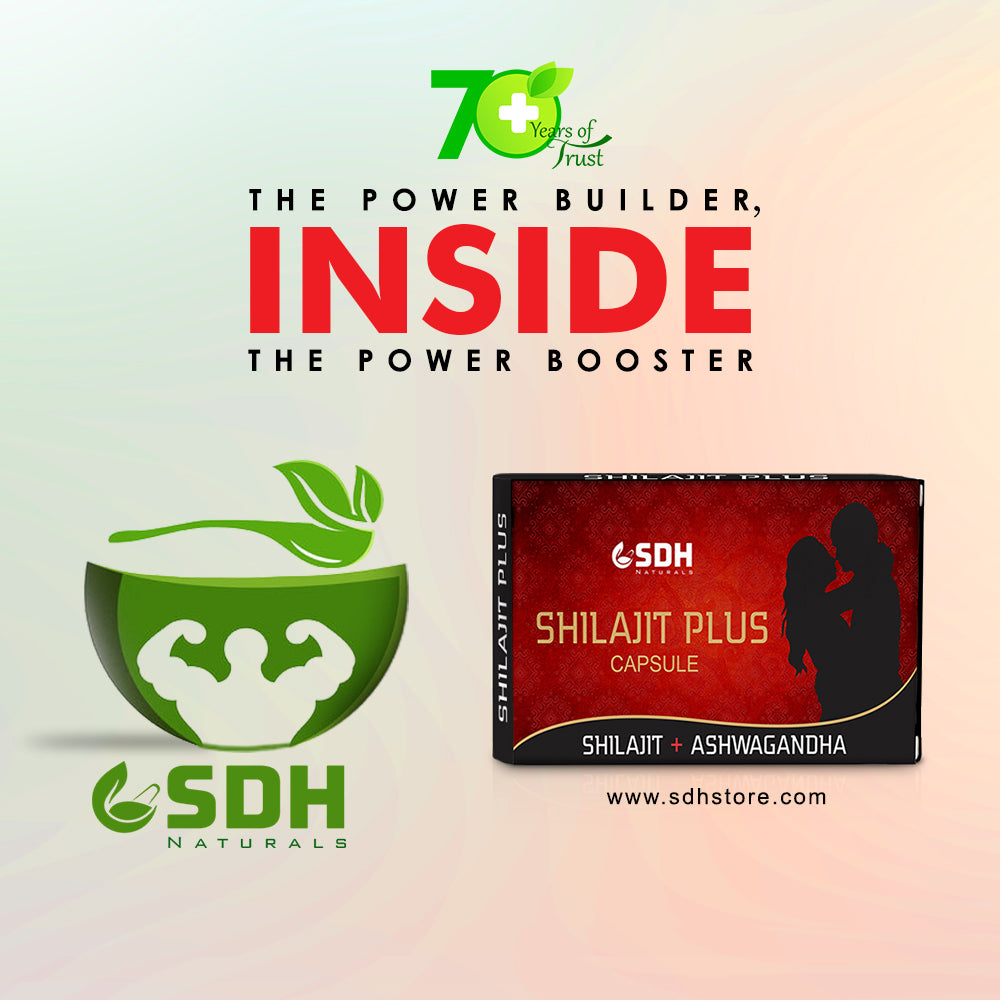 Shilajit Plus Capsules - Best Men's Health Care Supplement