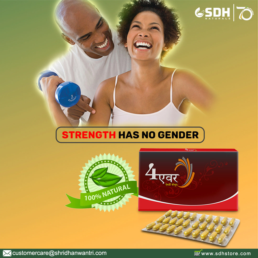 4 EVER Capsules Elevate Your Strength, Ignite Your Stamina!